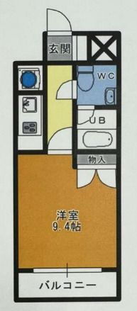 茨城県つくば市島名 万博記念公園駅 1K マンション 賃貸物件詳細
