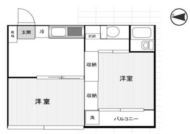 東京都大田区西蒲田４ 蒲田駅 2DK マンション 賃貸物件詳細