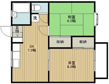 広島県福山市佐波町 備後本庄駅 2DK アパート 賃貸物件詳細