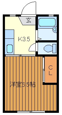宮城県仙台市青葉区国見１ 東北福祉大前駅 1K アパート 賃貸物件詳細