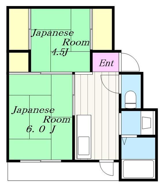 ビレッジハウス三田２号棟 5階 2K 賃貸物件詳細