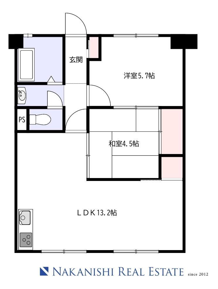 兵庫県明石市藤江 西明石駅 2LDK マンション 賃貸物件詳細