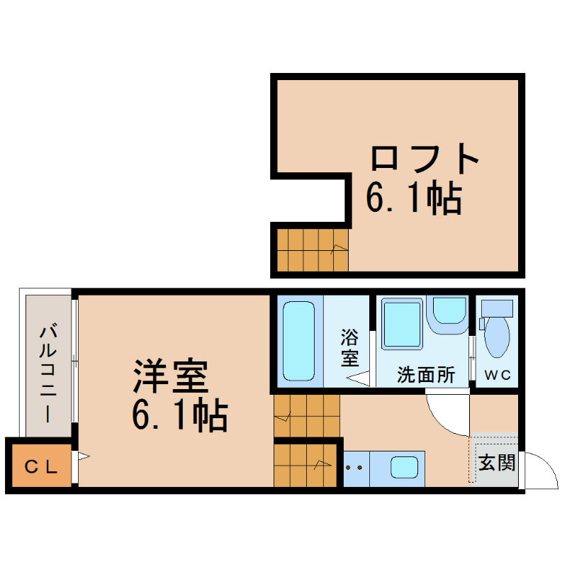 愛知県名古屋市昭和区山脇町４ 荒畑駅 1SK アパート 賃貸物件詳細