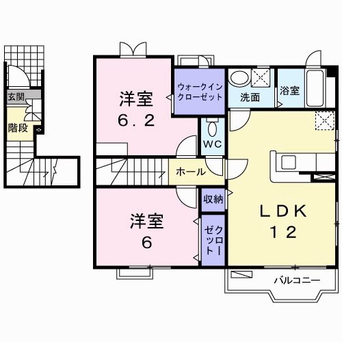大分県日田市大字三和 日田駅 2LDK アパート 賃貸物件詳細