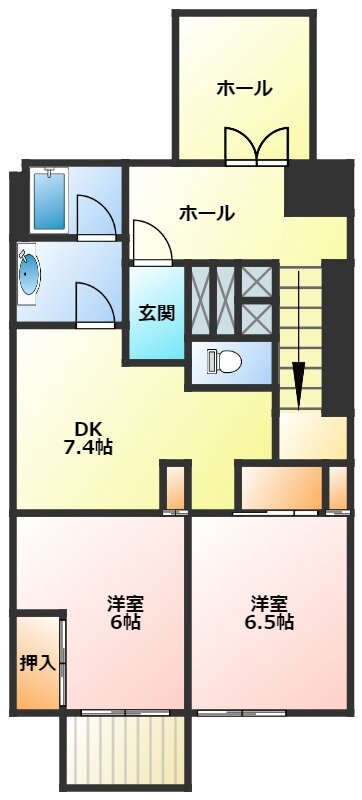 神奈川県小田原市栄町２ 小田原駅 2DK マンション 賃貸物件詳細