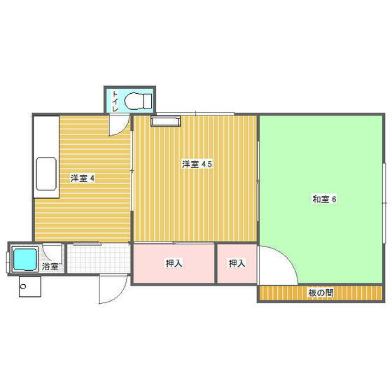 佐藤アパート 2階 2K 賃貸物件詳細