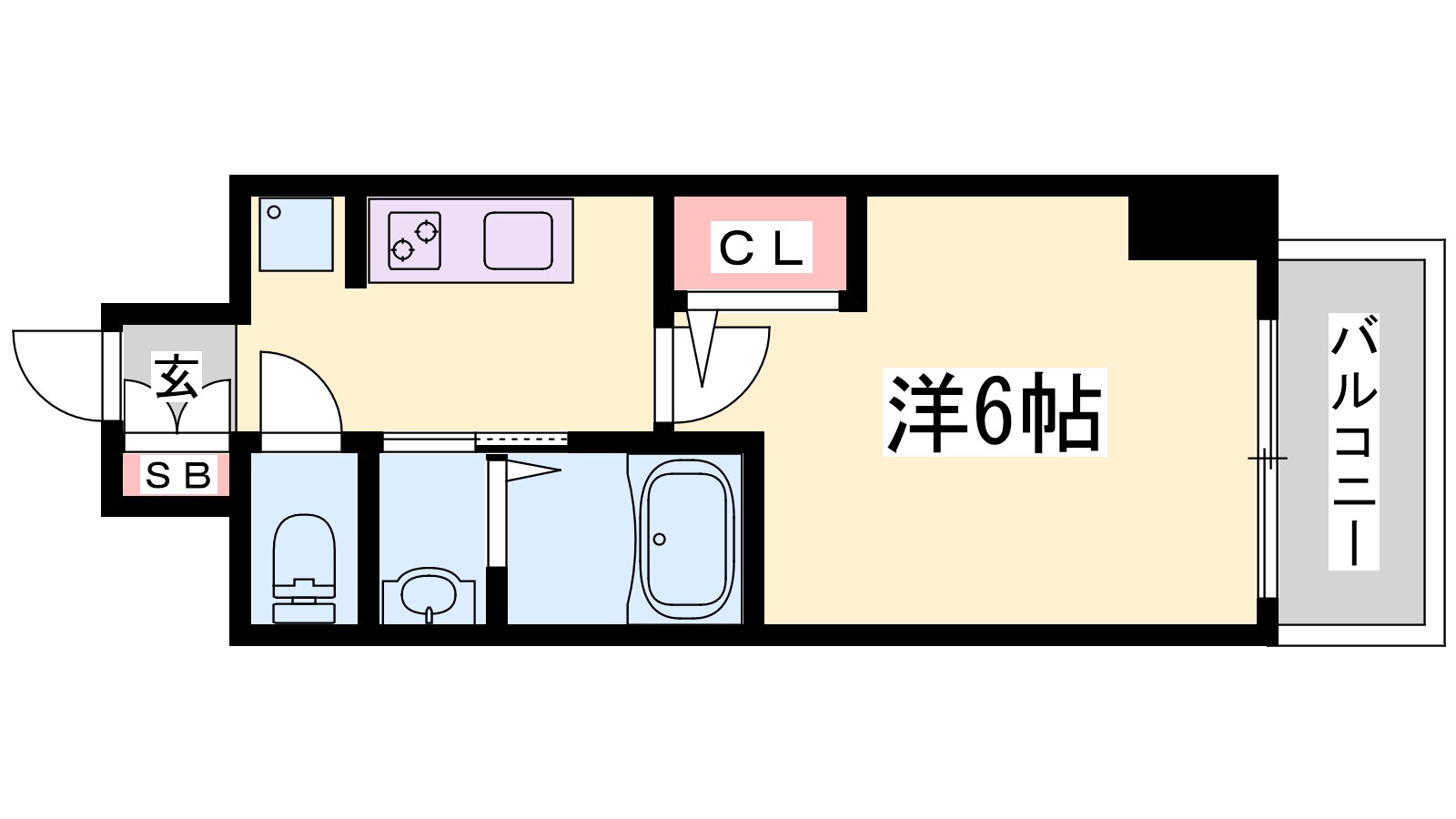 兵庫県神戸市兵庫区湊町１ 新開地駅 1K マンション 賃貸物件詳細