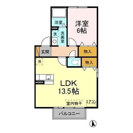 茨城県つくばみらい市陽光台３ みらい平駅 1LDK アパート 賃貸物件詳細