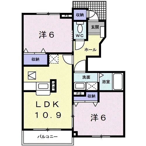 和歌山県御坊市湯川町小松原 御坊駅 2LDK アパート 賃貸物件詳細