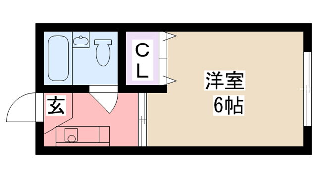兵庫県西宮市鳴尾町１ 鳴尾・武庫川女子大前駅 1K マンション 賃貸物件詳細