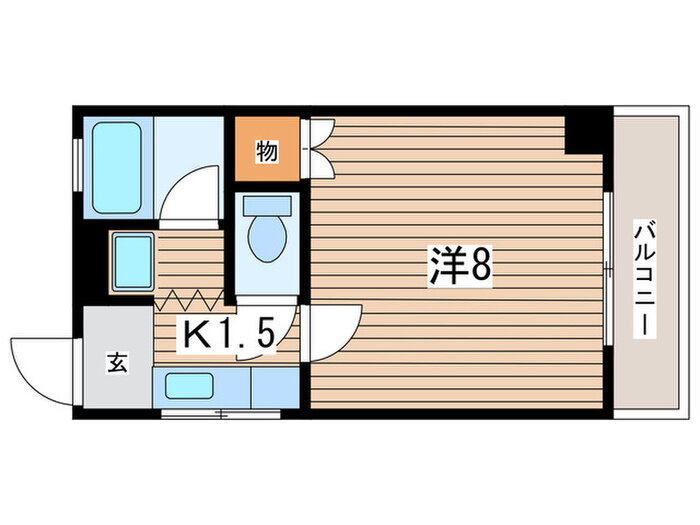 神奈川県横浜市港北区高田東１ 高田駅 1K マンション 賃貸物件詳細