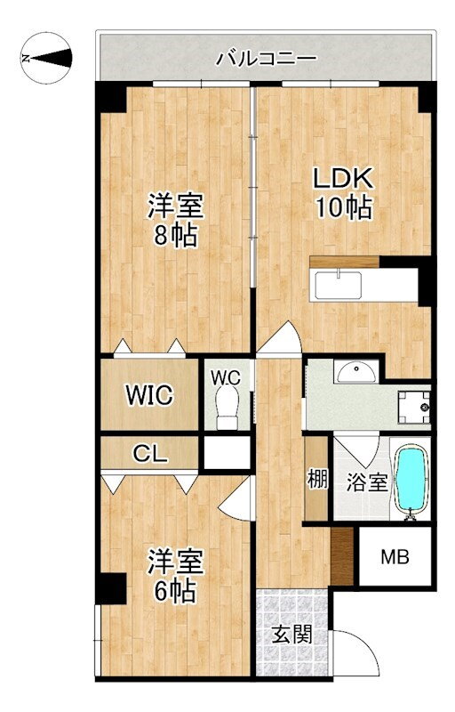 奈良県奈良市大森町 奈良駅 2LDK マンション 賃貸物件詳細