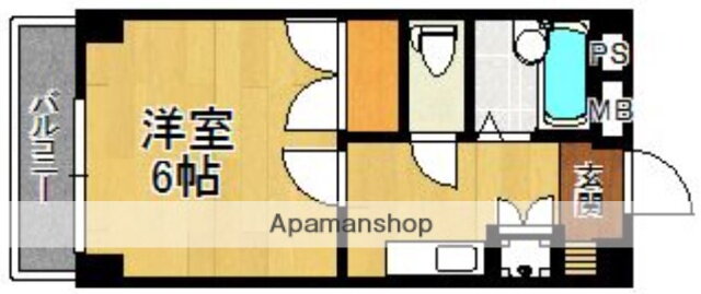 福岡県福岡市西区姪浜駅南２ 姪浜駅 1K マンション 賃貸物件詳細