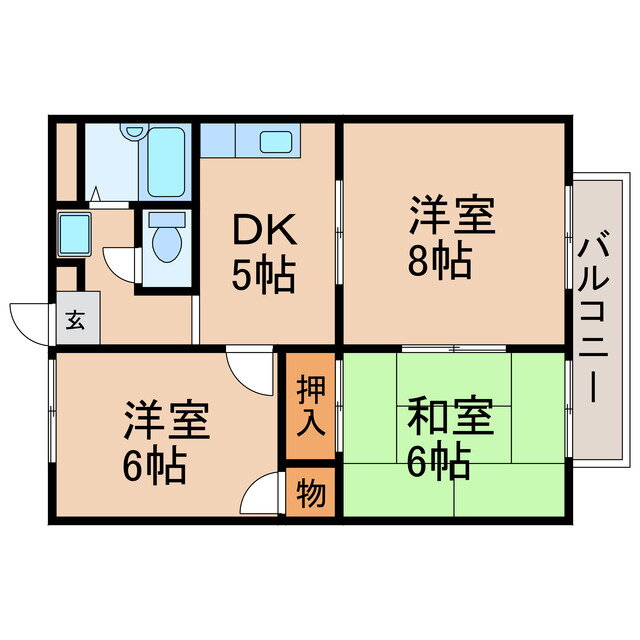 大阪府高槻市氷室町２ 摂津富田駅 3K マンション 賃貸物件詳細