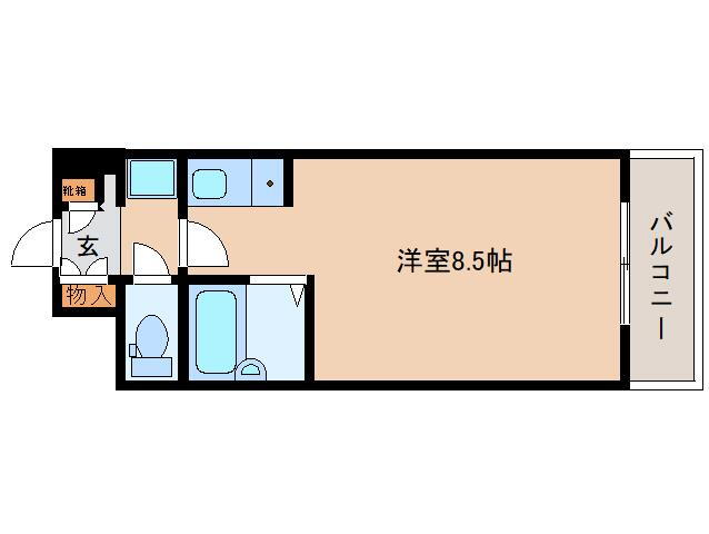 奈良県奈良市大安寺５ 京終駅 ワンルーム マンション 賃貸物件詳細
