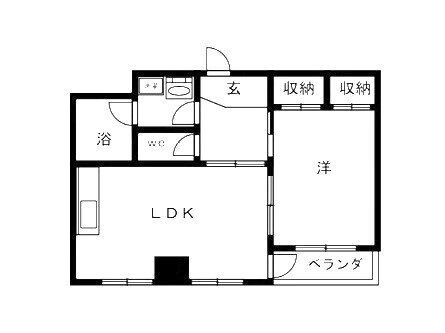 ピアビル 5階 1LDK 賃貸物件詳細