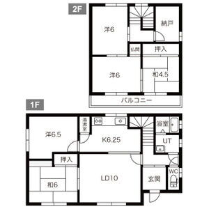 北海道北広島市朝日町２ 北広島駅 5LDK 一戸建て 賃貸物件詳細