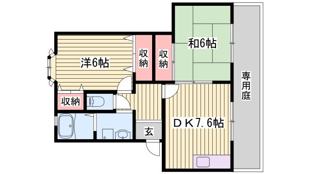 兵庫県姫路市香寺町香呂 香呂駅 2DK アパート 賃貸物件詳細