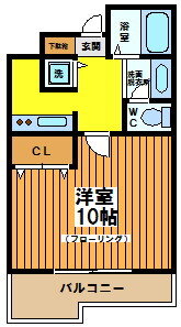東京都世田谷区松原６ 東松原駅 1K マンション 賃貸物件詳細