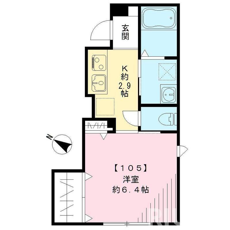東京都杉並区梅里１ 新高円寺駅 1K アパート 賃貸物件詳細