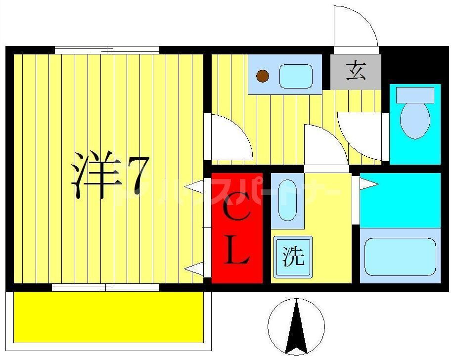 千葉県松戸市小金 北小金駅 1K アパート 賃貸物件詳細