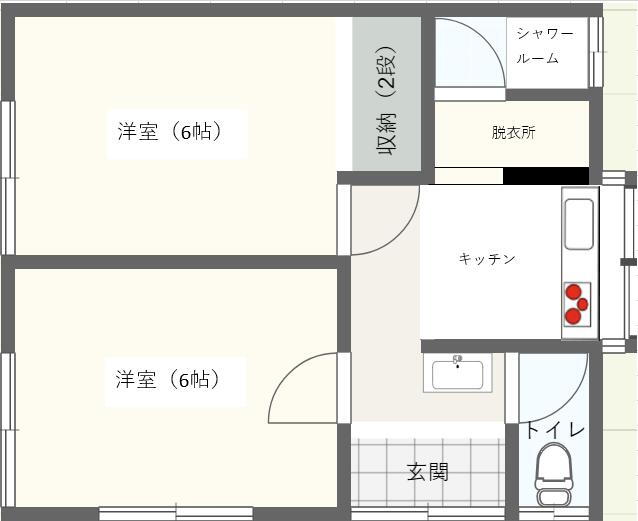 千葉県銚子市長塚町２ 松岸駅 2K アパート 賃貸物件詳細