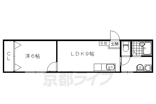京都府京都市中京区西ノ京御輿岡町 円町駅 1LDK マンション 賃貸物件詳細