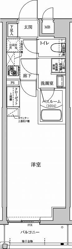 東京都足立区入谷１ 舎人駅 1K マンション 賃貸物件詳細