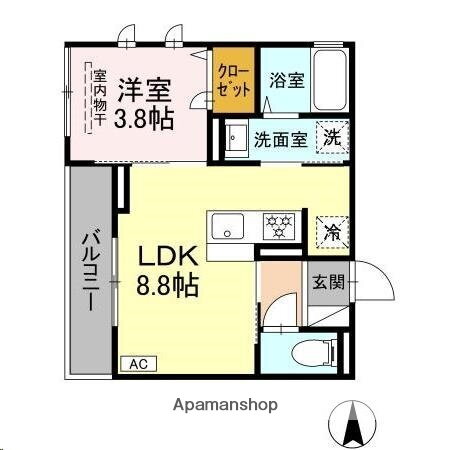 宮城県仙台市太白区長町１ 長町一丁目駅 1LDK アパート 賃貸物件詳細