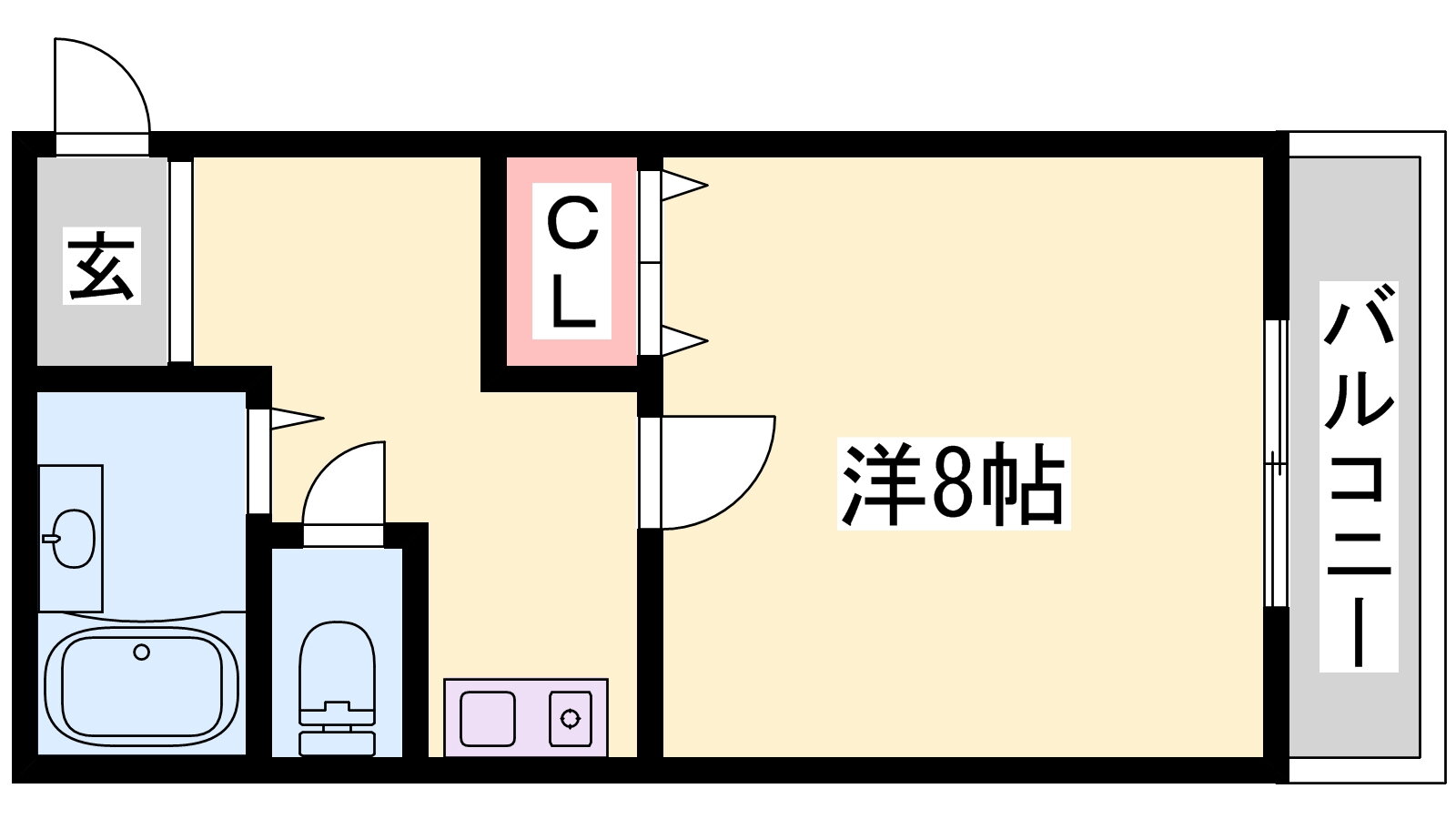 兵庫県加東市松沢 滝野駅 1K マンション 賃貸物件詳細