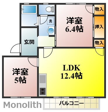 大阪府岸和田市藤井町３ 和泉大宮駅 2LDK アパート 賃貸物件詳細