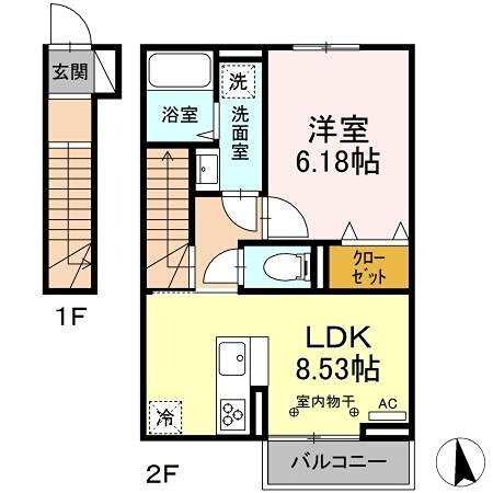 東京都葛飾区東水元１ 金町駅 1LDK アパート 賃貸物件詳細