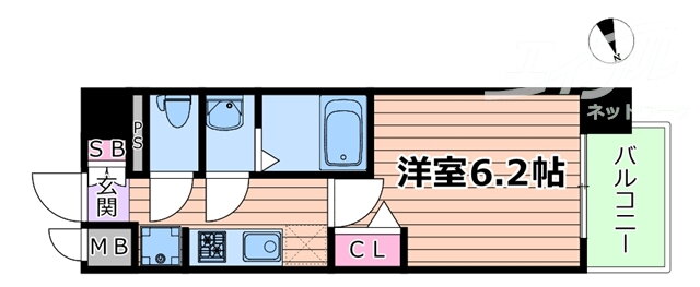大阪府大阪市淀川区三津屋北２ 神崎川駅 1K マンション 賃貸物件詳細