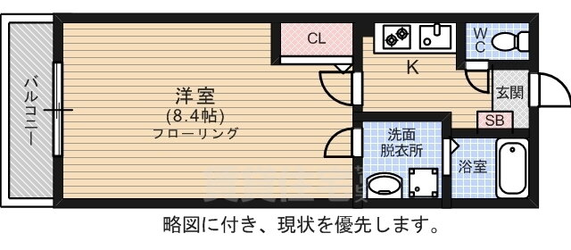 福岡県福岡市西区小戸５ 下山門駅 1K アパート 賃貸物件詳細