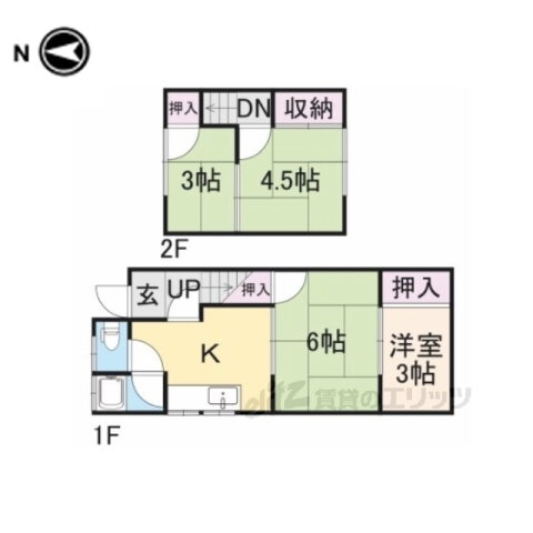 京都府京都市右京区梅津前田町 太秦駅 4K 一戸建て 賃貸物件詳細