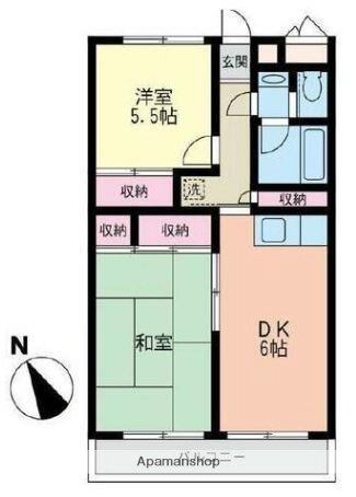 神奈川県横浜市南区永田北２ 井土ヶ谷駅 2DK マンション 賃貸物件詳細