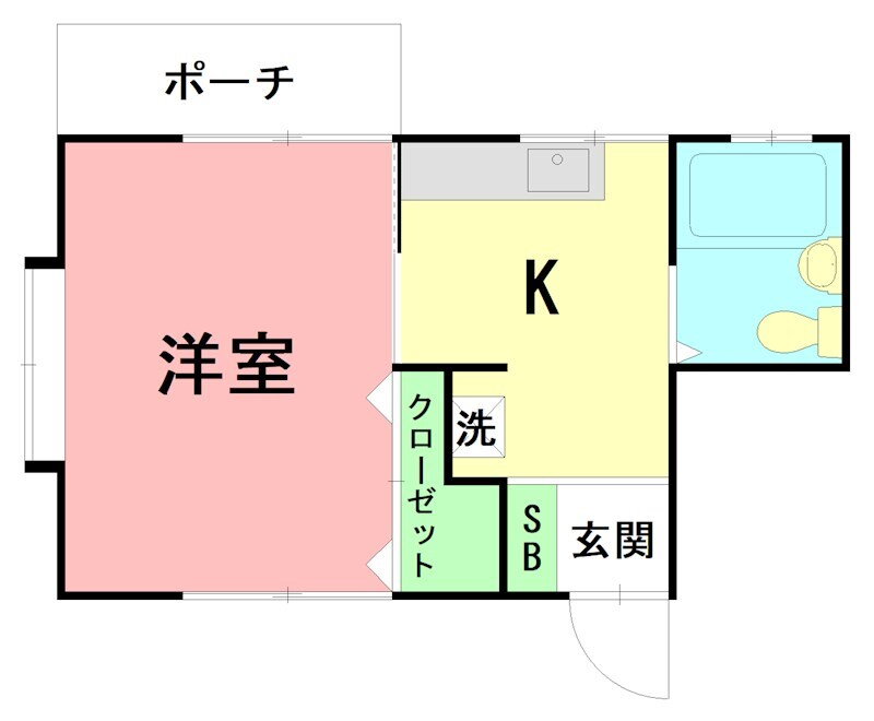 木村アパート 1階 1K 賃貸物件詳細