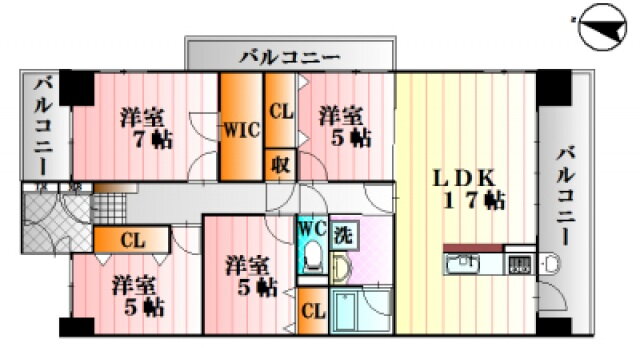 広島県広島市安佐南区西原２ 不動院前駅 4LDK マンション 賃貸物件詳細