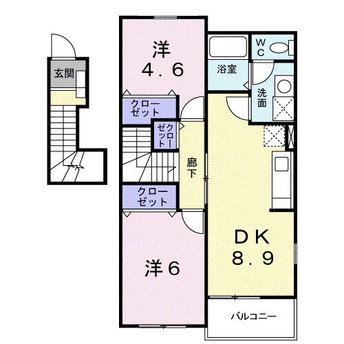 神奈川県平塚市入野 平塚駅 2DK アパート 賃貸物件詳細