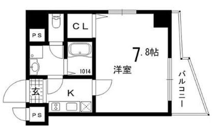 兵庫県神戸市兵庫区福原町 新開地駅 1K マンション 賃貸物件詳細