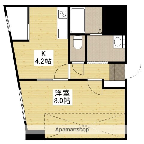 広島県廿日市市廿日市２ 広電廿日市駅 1K マンション 賃貸物件詳細