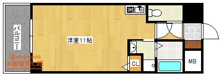 ヒルズ六ツ門 7階 ワンルーム 賃貸物件詳細