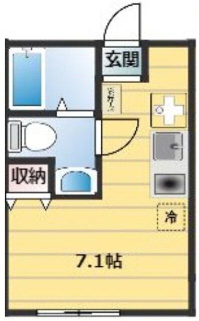 Ｈｉｌｌ　Ｔｏｐ杉田 1階 ワンルーム 賃貸物件詳細