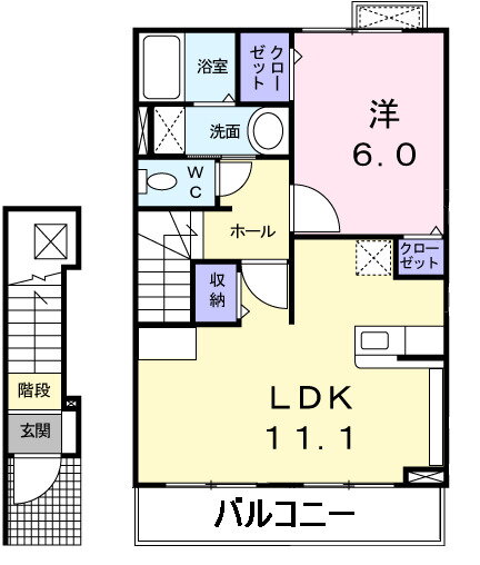 大阪府泉大津市寿町 松ノ浜駅 1LDK アパート 賃貸物件詳細