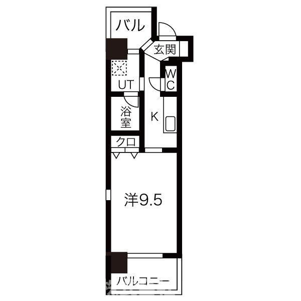 愛知県名古屋市西区菊井１ 浅間町駅 1K マンション 賃貸物件詳細