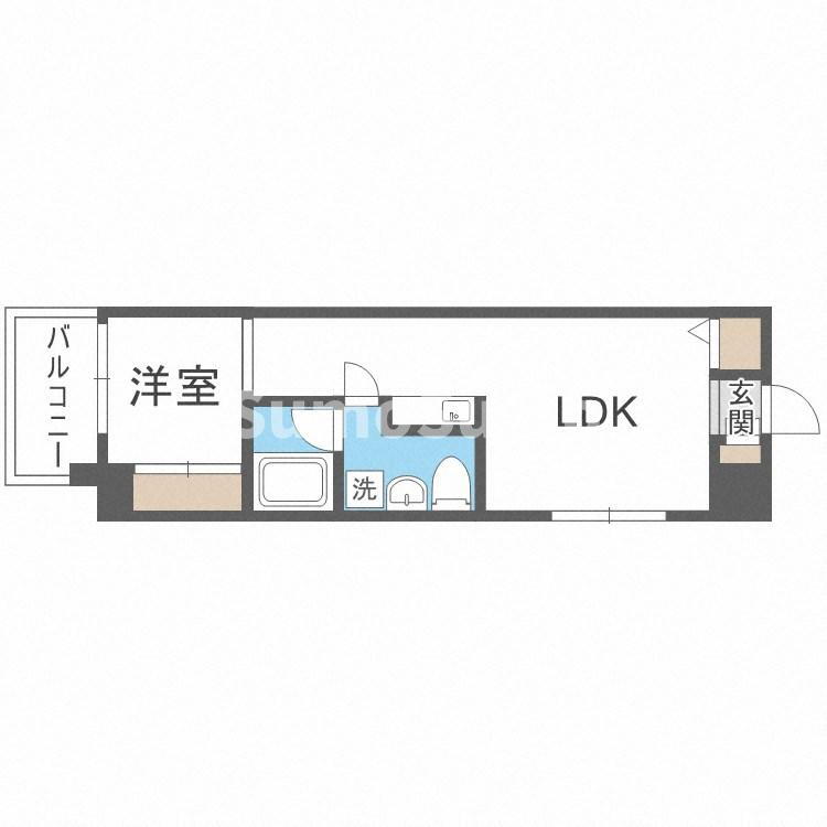 福岡県福岡市中央区平尾１ 薬院駅 1LDK マンション 賃貸物件詳細