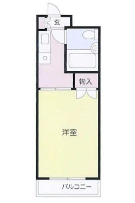 神奈川県川崎市中原区丸子通２ 新丸子駅 1K マンション 賃貸物件詳細