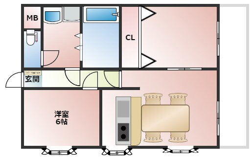 ソレイユ六甲 2階 3DK 賃貸物件詳細