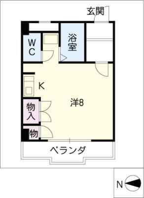 愛知県名古屋市緑区諸の木２ 徳重駅 ワンルーム マンション 賃貸物件詳細