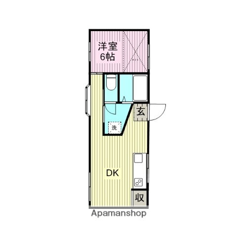 神奈川県座間市入谷東４ 座間駅 1DK アパート 賃貸物件詳細